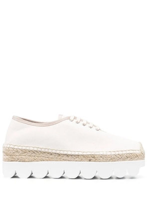 Marni square-toe sneakers - Neutrals