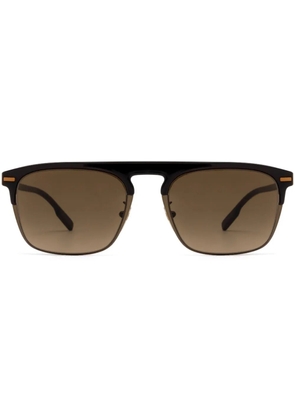 Zegna square-frame sunglasses - Brown