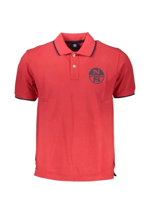 North Sails logo-print polo shirt - Red