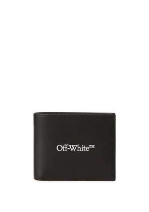 Off-White Bookish leather wallet - Black