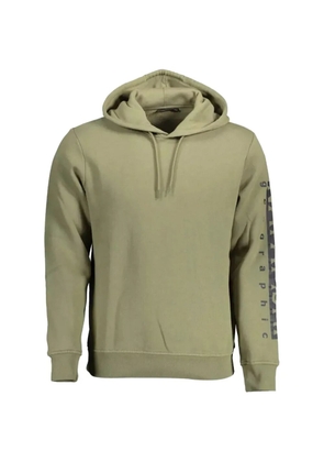 Napapijri graphic-print hoodie - Green