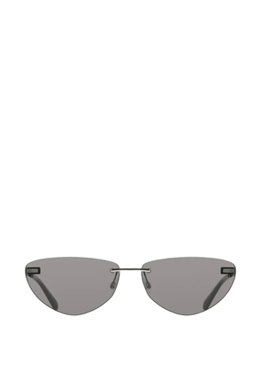 Calvin Klein rimless cat-eye sunglasses - Silver