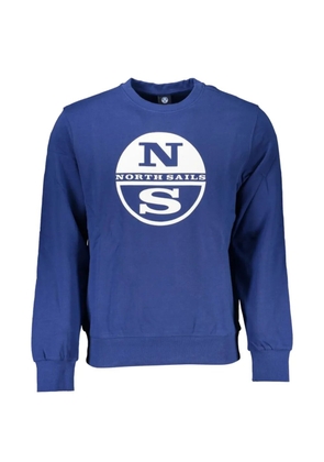 North Sails logo-print crew neck sweatshirt - Blue