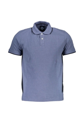 North Sails button-fastening polo shirt - Blue