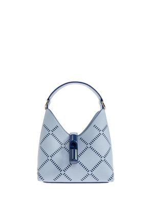 Furla small Goccia cut-out tote bag - Blue