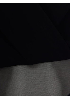 Elisabetta Franchi chain-detail wrap bodysuit - Black