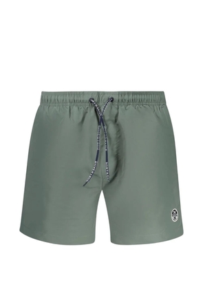 North Sails logo-patch swim shorts - Green