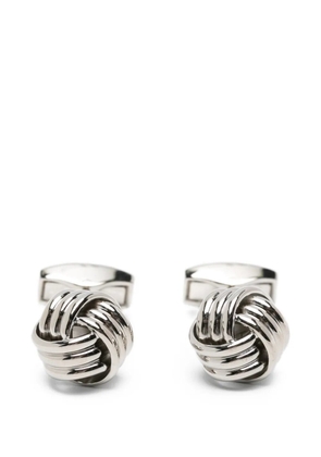 Tateossian Cable Knot cufflinks - Silver
