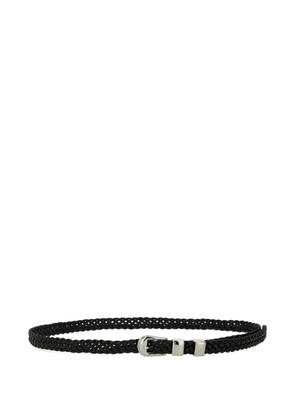 WOBURN WALK braided leather belt - Black