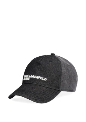 Karl Lagerfeld Jeans two-tone baseball cap - Grey