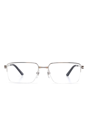 Cartier Eyewear rectangle-frame glasses - Silver