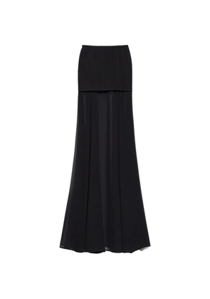 Aniye By Lavinia layered maxi skirt - Black