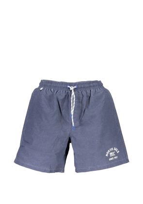 North Sails logo-print swim shorts - Blue