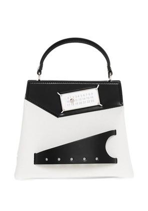 Maison Margiela numbers-motif tote bag - White