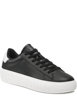 Tommy Hilfiger leather sneakers - Black