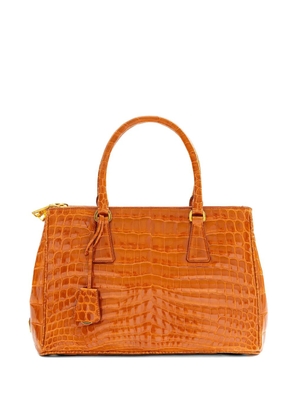 Prada Pre-Owned Galleria Medium leather tote bag - Orange