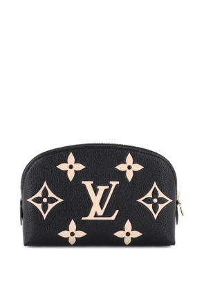Louis Vuitton Pre-Owned Cosmetic Bicolor Monogram Empreinte Giant pouch - Black