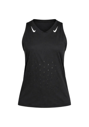 Nike Dri-FIT ADV V-neck logo-print tank top - Black