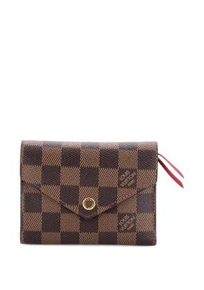 Louis Vuitton Pre-Owned Victorine Wallet Damier small wallets - Brown