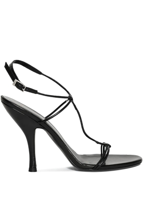 Jude 105mm Mixer ankle-tie heeled sandals - Black