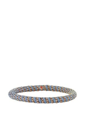 Roberto Demeglio Light Blue Gio stretch bracelet - Gold