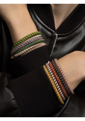 Roberto Demeglio Light Blue Gio stretch bracelet - Gold