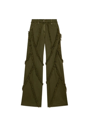 Blumarine frayed jeans - Green