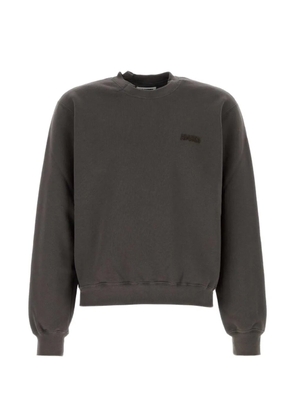Magliano logo-embroidered sweatshirt - Brown