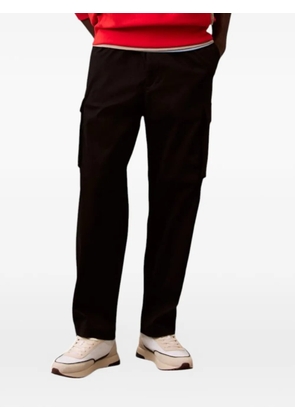 Calvin Klein Jeans elasticated-waist cargo pants - Black
