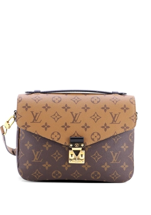 Louis Vuitton Pre-Owned Pochette Metis Reverse Monogram Canvas crossbody bag - Brown