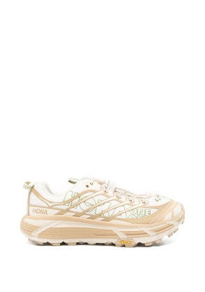 HOKA Mafate Three2 logo-detail sneakers - Neutrals