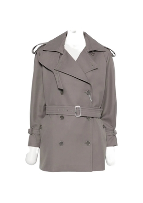Max Mara Cacio double-breasted belted trench coat - Grey