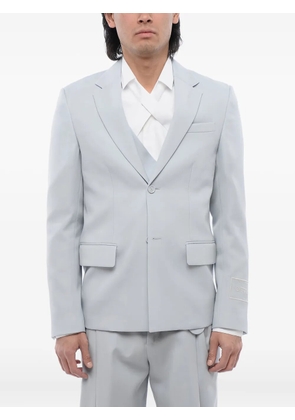 Off-White single-breasted blazer - Blue