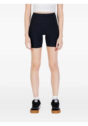 Converse high-waisted jersey shorts - Black
