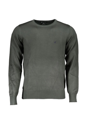 U.S. Grand embroidered-logo crew-neck sweater - Green