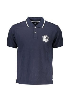 North Sails logo-print polo shirt - Blue