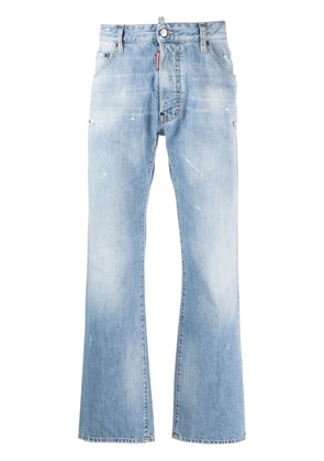 DSQUARED2 light-wash straight-leg jeans - Blue