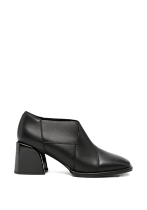 SERGIO MORETTI FIRENZE panelled block-heel pumps - Black
