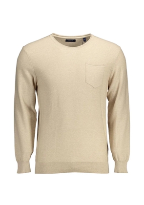 Gant chest-pocket crew-neck jumper - Neutrals