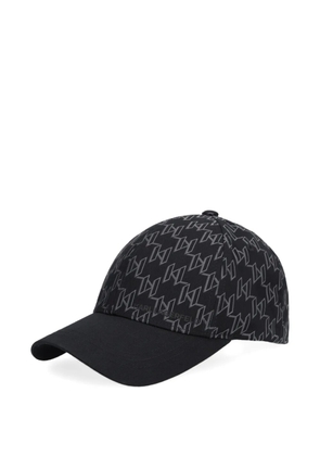 Karl Lagerfeld monogram hat - Black