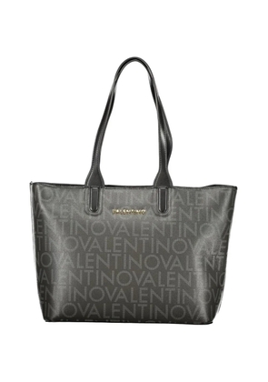 MARIO VALENTINO Regina logo-print tote bag - Black