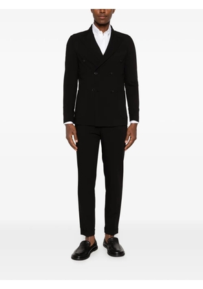 officina sartoriale Miller double-breasted suit - Black