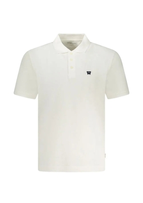 Wrangler embroidered-logo polo shirt - Neutrals