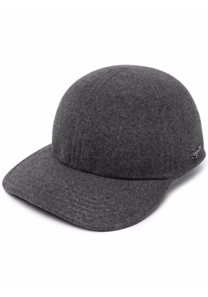Zegna knitted wool baseball cap - Grey