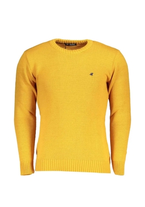 U.S. Grand logo-embroidered sweater - Yellow
