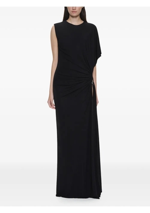 Christopher Esber Bezel Quartz draped tank maxi dress - Black