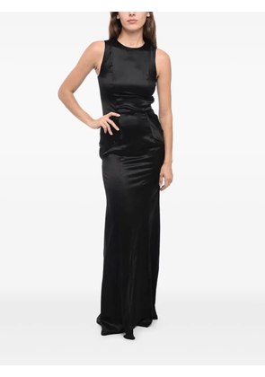 Givenchy sheer-panelled dress - Black