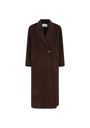 The Frankie Shop Gaia double-breasted coat - Brown
