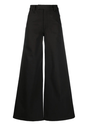 AMIRI wide-leg cotton trousers - Black