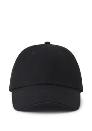 Lanvin logo-patch baseball cap - Black